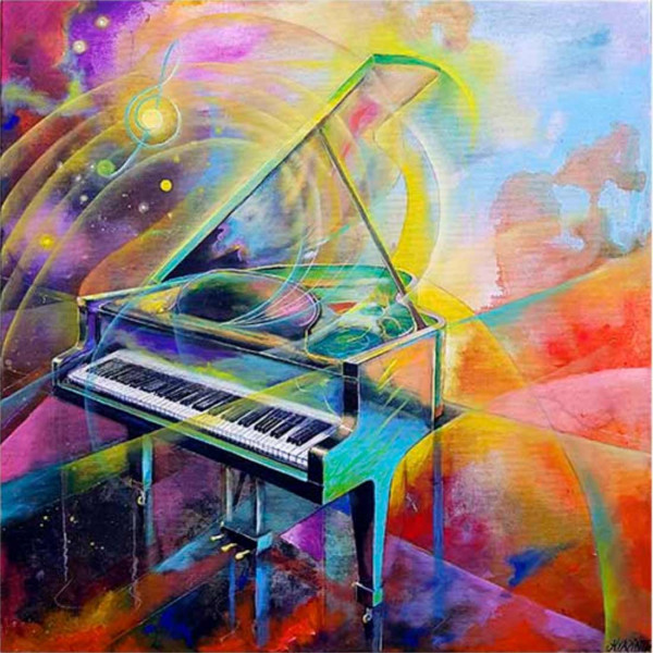 Acrylbild Setzt Das Piano Einzigartig In Szene Lifeground De